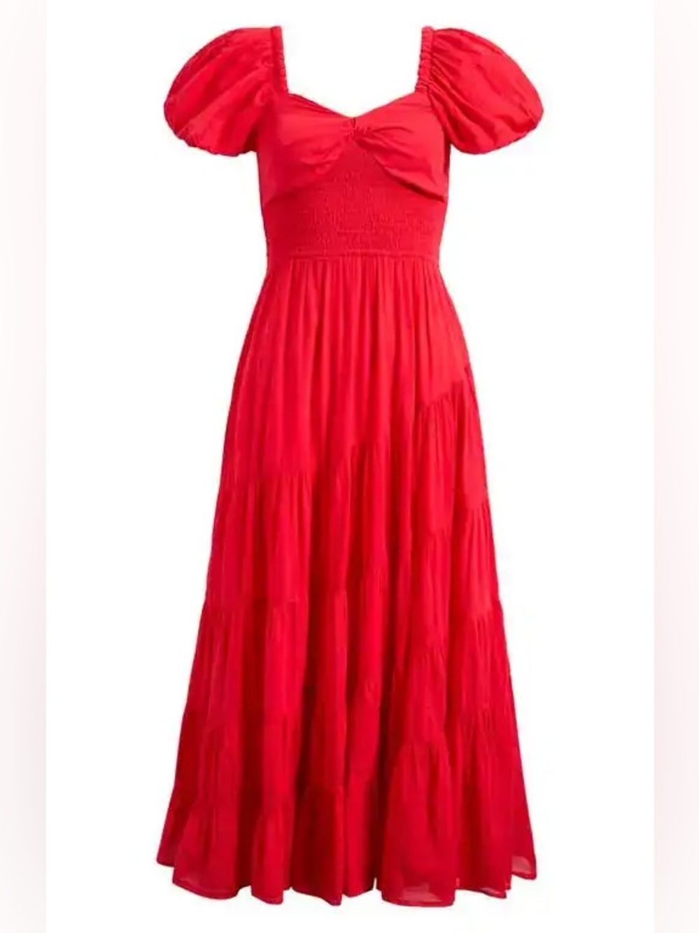 FREE PEOPLE SUN-DRENCHED RESORT COTTON MAXI